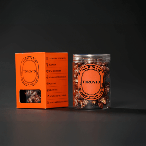 Toronto Artisan Popcorn (Wild Blueberry & White Chocolate)