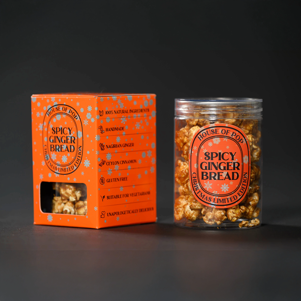 Spicy Gingerbread Artisan Popcorn